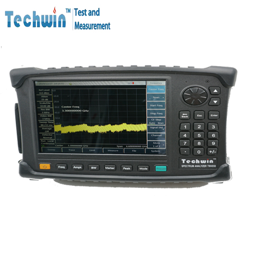 Techwin Portable Spectrum Analyzer TW4950 for Field test and diagnosis of transmitter and receiver