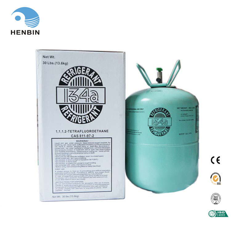 China Supplier R134A Refrigerant Gas with steel handle