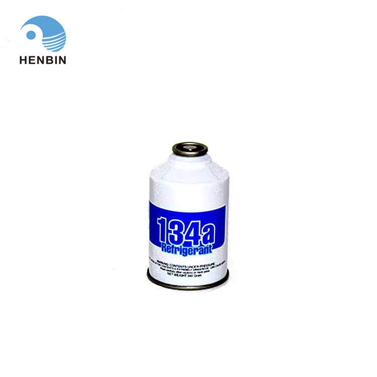 Super cool gas refrigerant r134a 340g 2 slice can gas hot sale