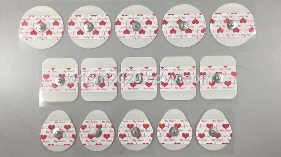 Disposable ECG electrode for ECG device