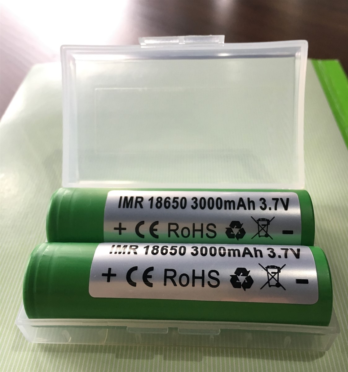 2200mAh 40A rechargeable IMR 18650 battery for vapor kits