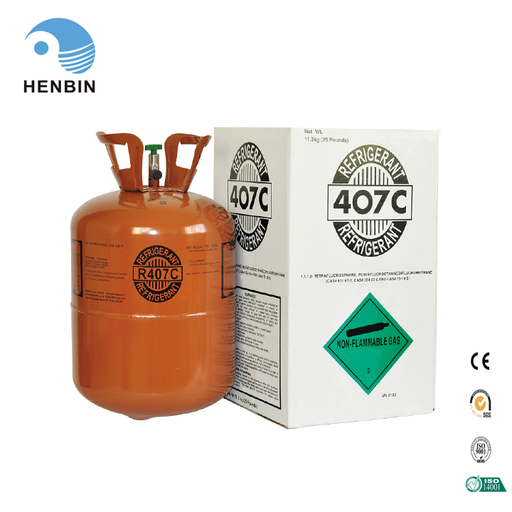 mixed refrigerant gas r407 r407c refrigerant gas with good price for sale