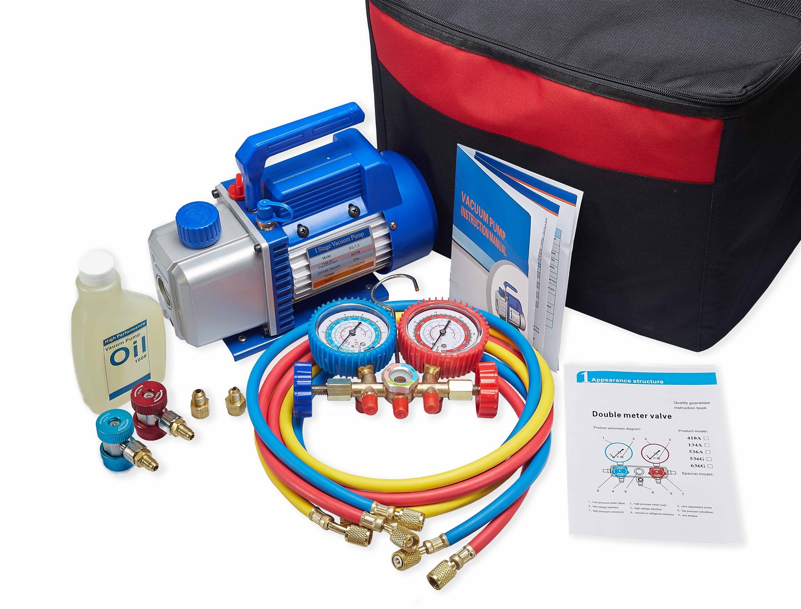 Tools Digital Manifold Gauge Set for refrigerant