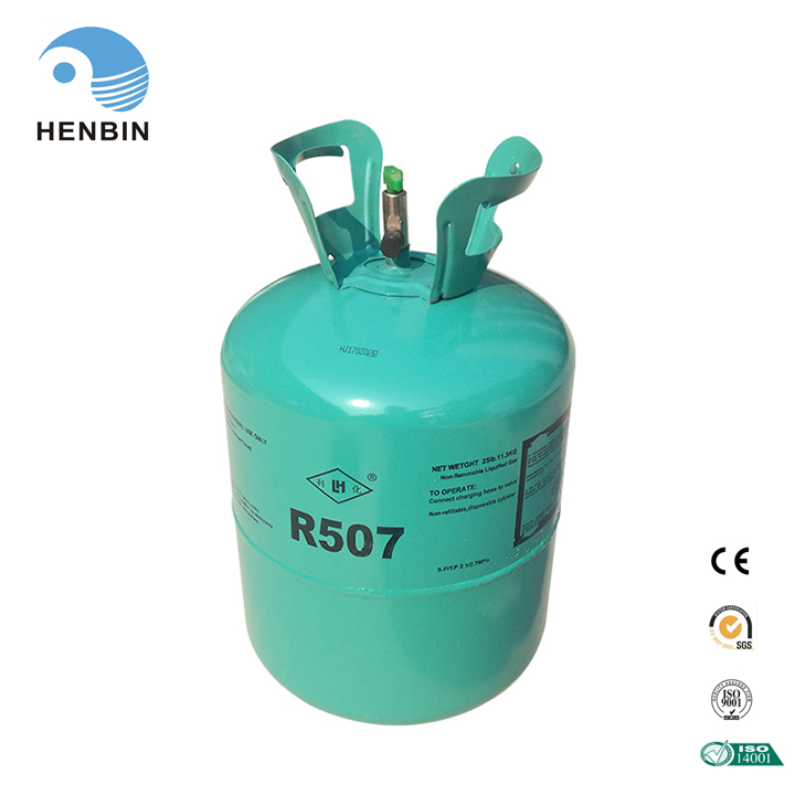 R507 refrigerant gas for air conditioner use