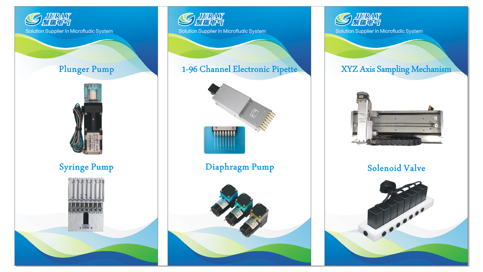 Barbed type 23 way diaphragm solenoid valve for auto analyzer