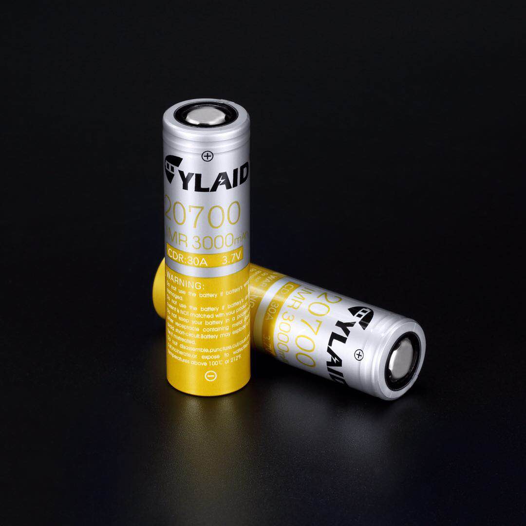 New 20700 3000mAh 30A vaporizer battery cells for mods