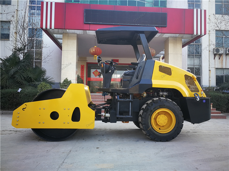 6T roller model Driving Road Roller Model of small walking roller