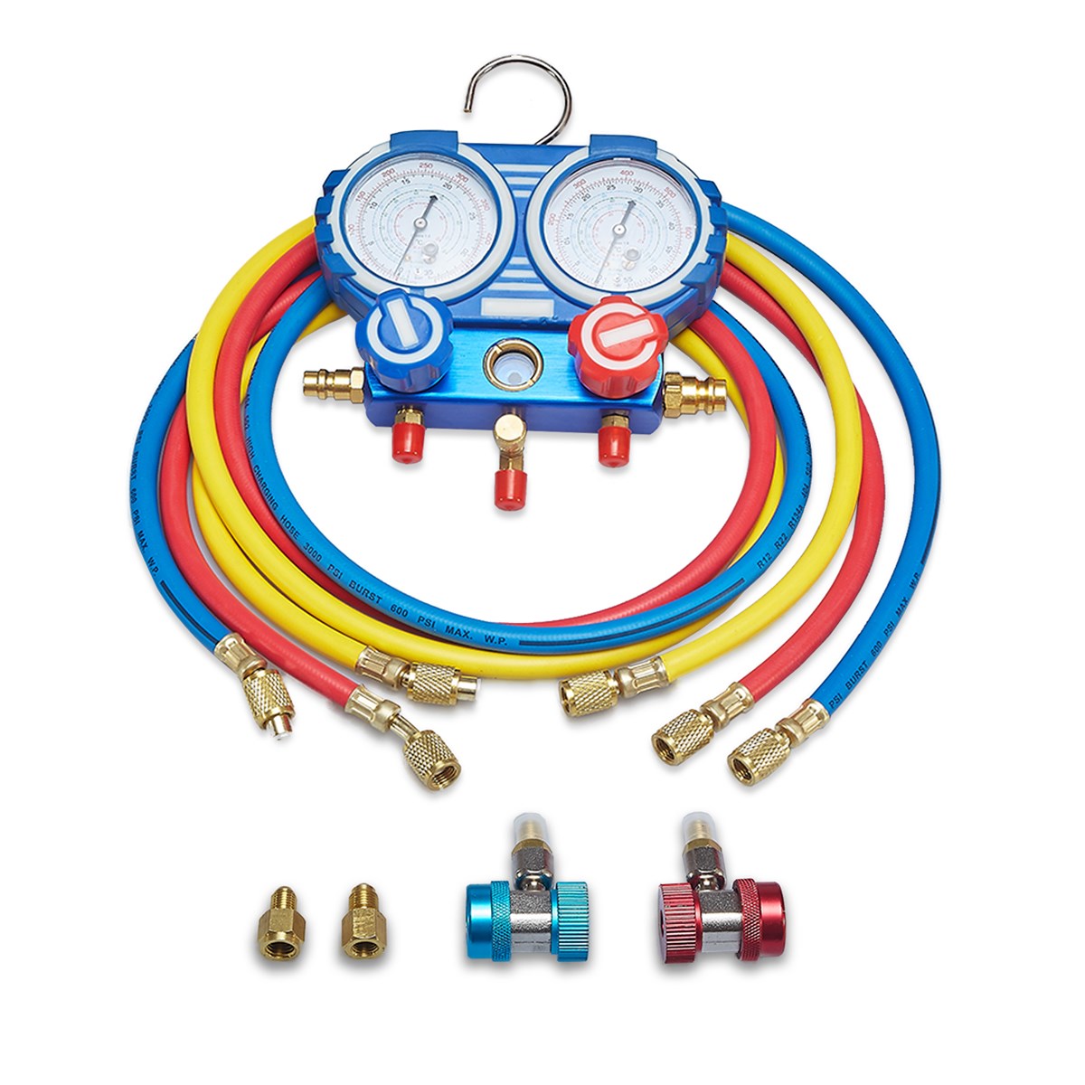 Digital Manifold Pressure Gauge Set apply for R410A R22 R134a R404A