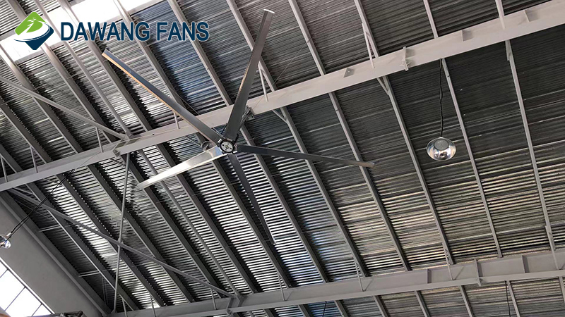 Highvolume energy saving industrial big ceiling hvls fan
