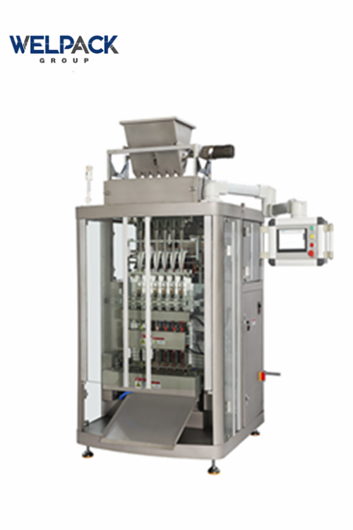 Multi lanes stick bag packaging machine