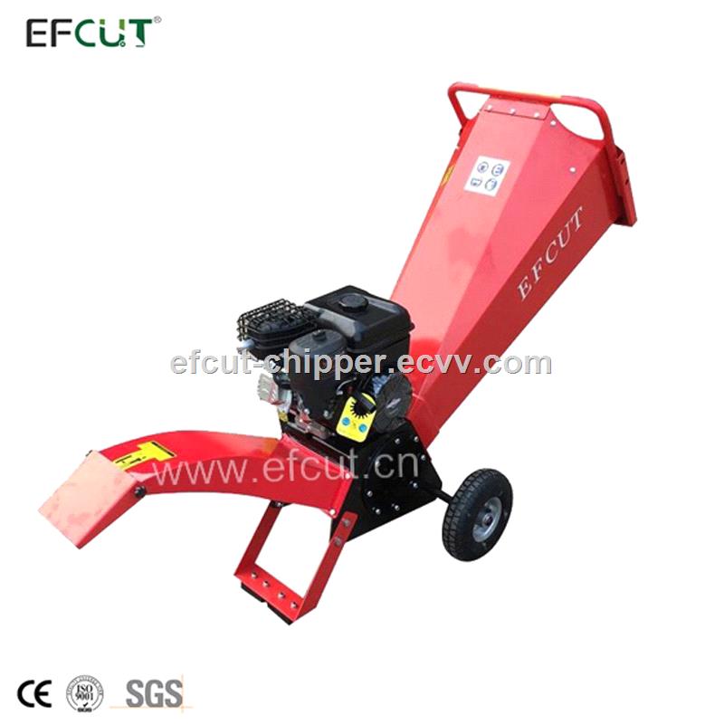 EFCUT Drum Wood Chipper shredder mulcher gas powered with 65hp 196cc Engine