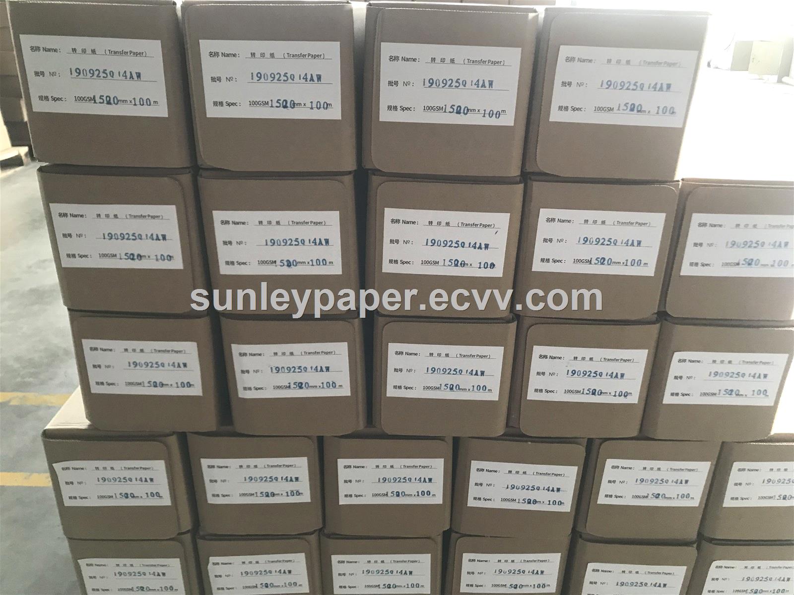 Fast Dry Sublimation Tranfer Paper