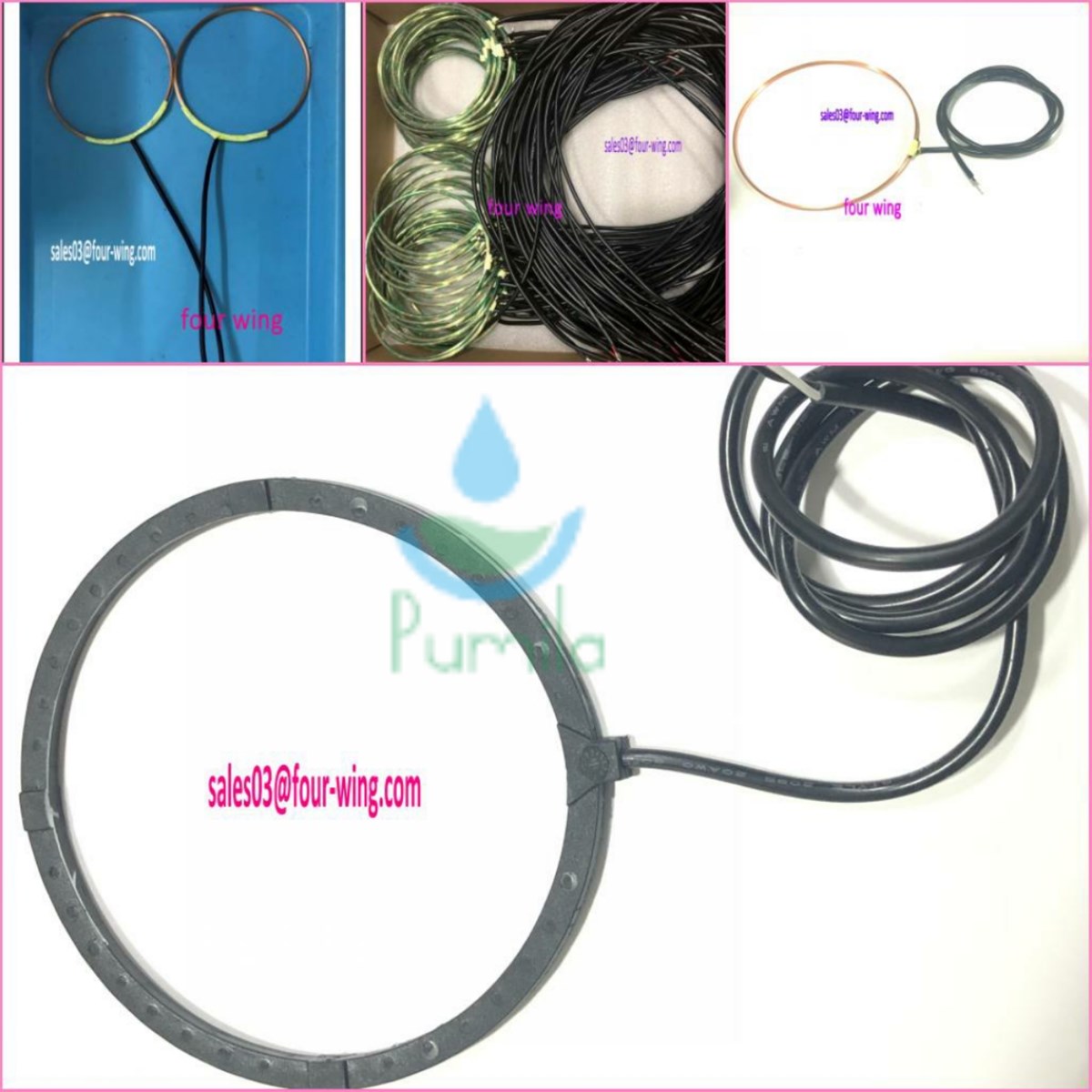 Car Antenna Antitheft Coil with Cable