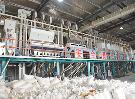 100tonday automatic rice mill production line