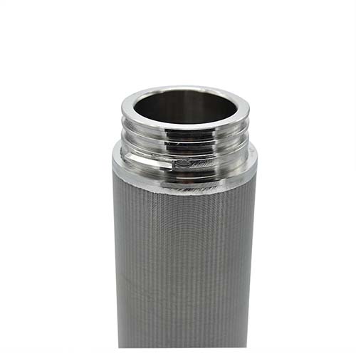 Sintered wire Metal Filter Candle of five layers wire mesh