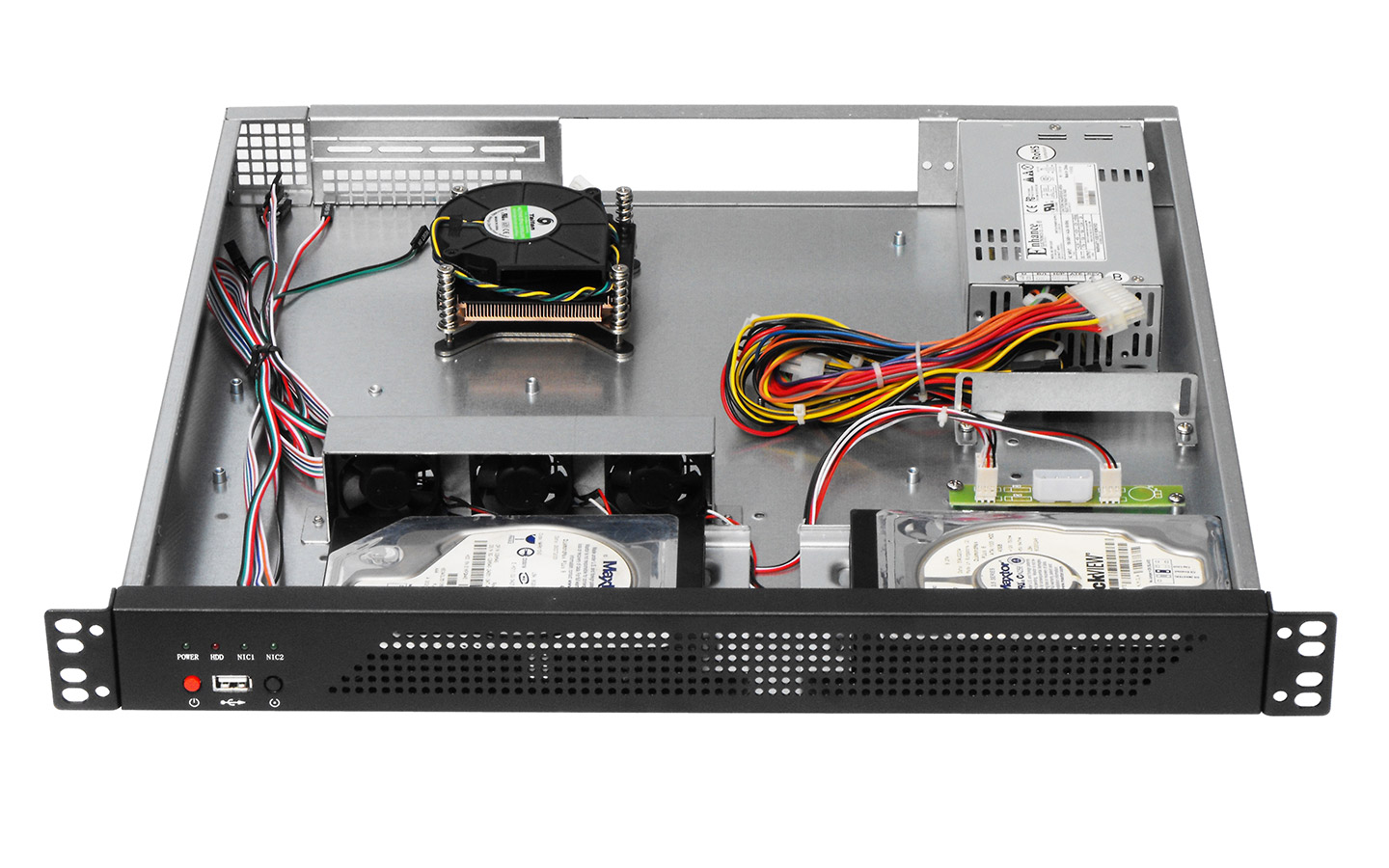1U Server Chassis Super 10mmSGCC refined stable structure exquisite craft 