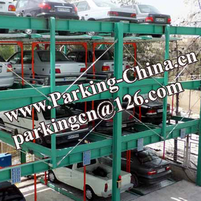 China Dayang Hydraulic Puzzle Parking System from 2 levels to 15 levels lift slide vertical horizontal moving smart park