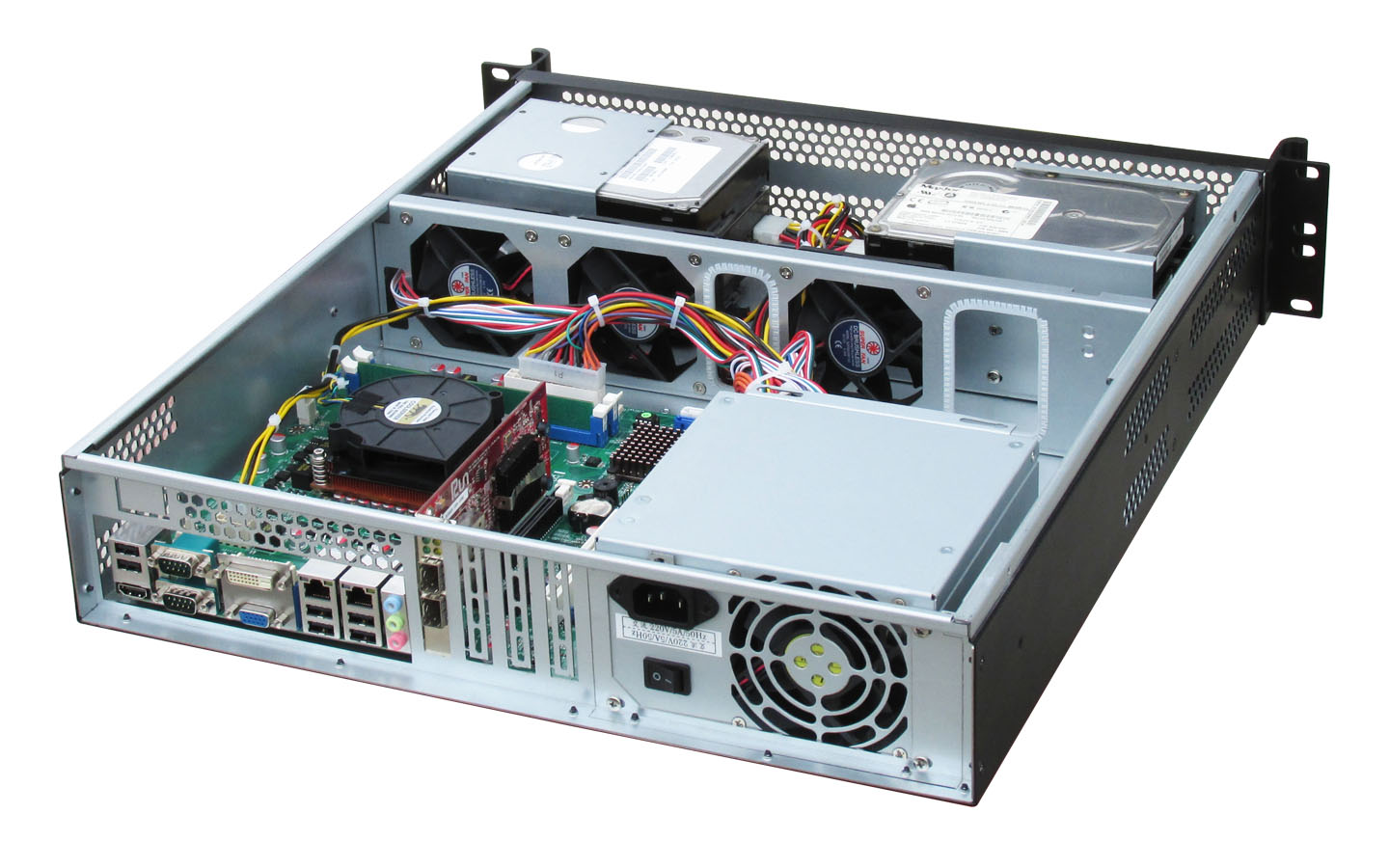 2U Server Case MB form factor Support motherboard size up to 1296