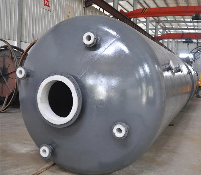 Customizing Vertical Steel Lined LLDPE Tank