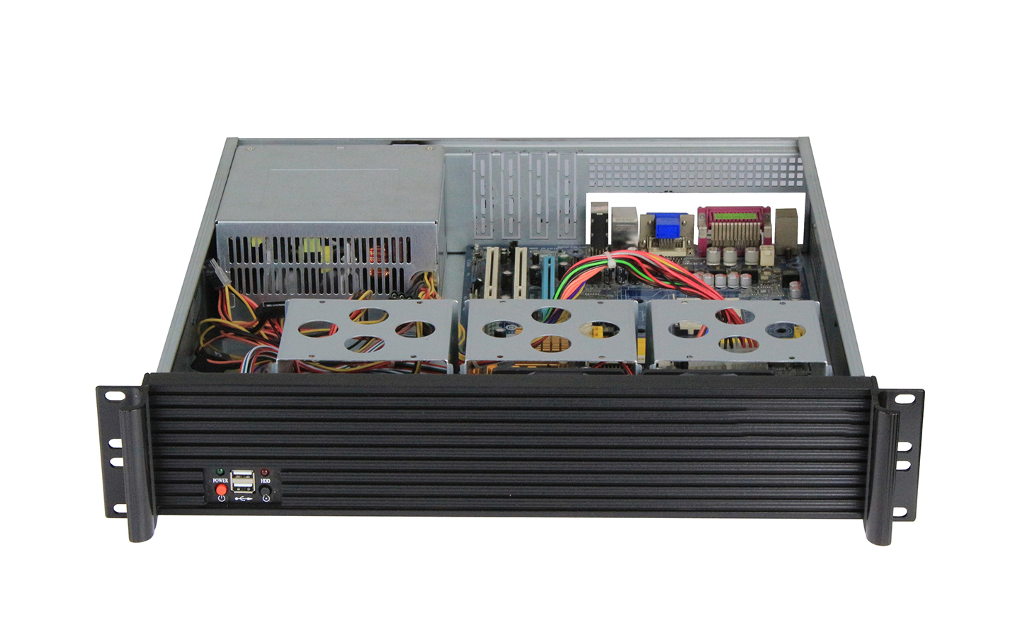 2U server case Support motherboard size up to 1296and 635HDD bays