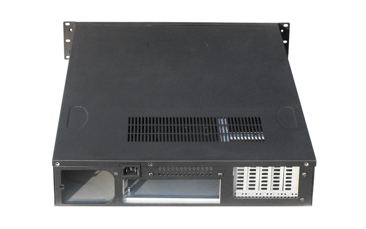 2U server case Both the rwo sided of chassis and front panel are designed with radiating 4x standard matching 8025 fans