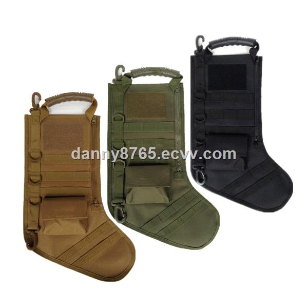 Hot sale new Tactical Christmas Stocking with molle Hot sale new Tactical Christmas Stocking with molle