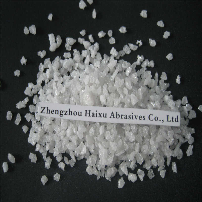 Supply White Fused Alumina section sand 13mm for Refracto