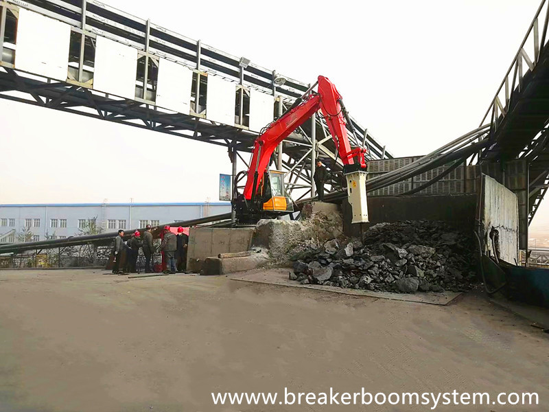 Hydraulic Pedestal Rockbreaking Boom Systems