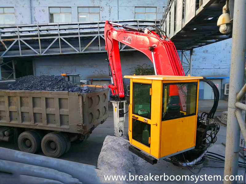 Hydraulic Pedestal Rockbreaking Boom Systems