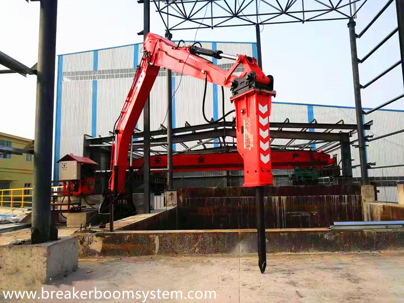 Jinan YZH China Factory Price Pedestal Breaker Boom Systems