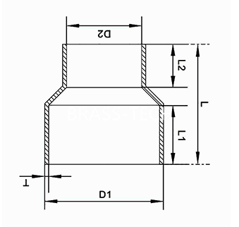 Reducing Coupling for Pipe and HVAC System