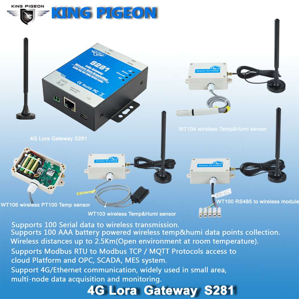 Cellular Lora Gateway GPRS3G4GEthernetLora