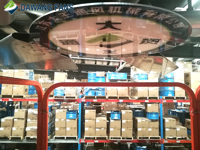 Aerodynamics Blades large coverage big airflow industrial ceiling fans