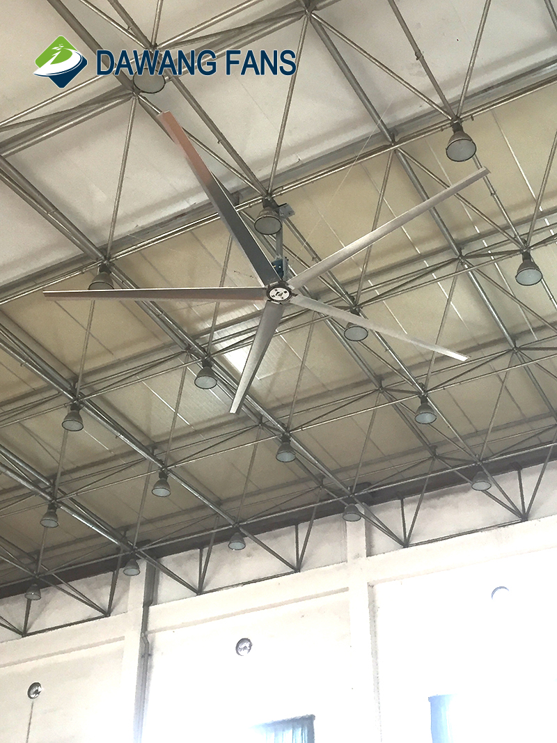 large volume industrial commercial hvls fans for public buliding