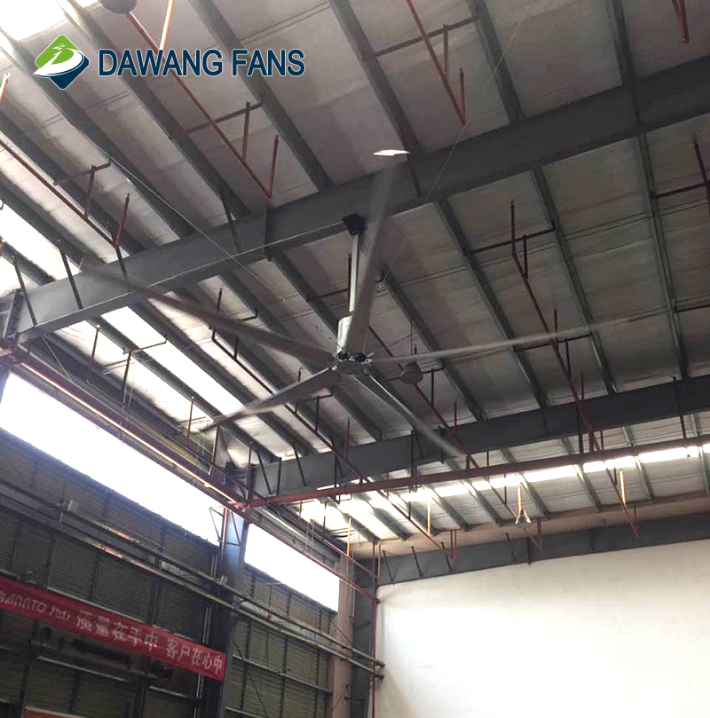 Low Speed Big Wind Warehouse Industrial Roof Ventilation HVLS Fans