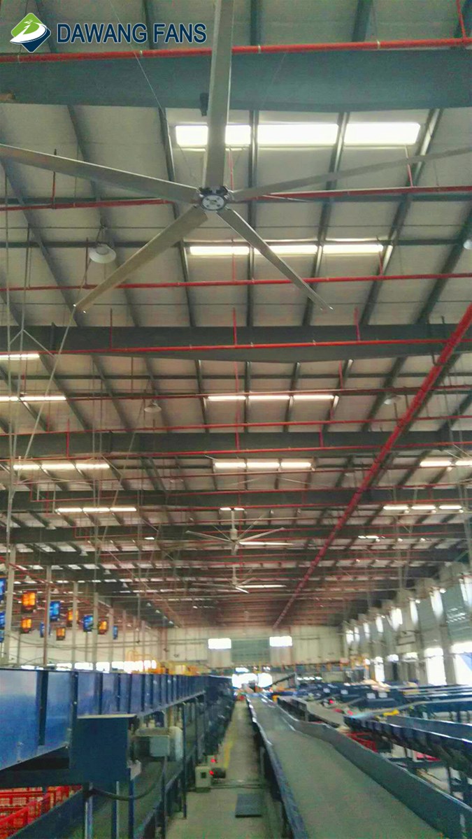 12ft 16ft 20ft 24ft industrial solid large cooling bldc ceiling fan