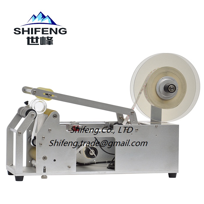 SFYT1 Semiautomatic Household Labeling Machine for Round Bottles