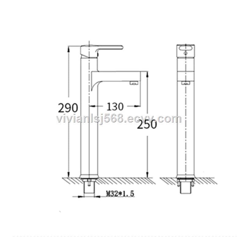 Best sell brass faucet mixer tap kicthen basin sink faucet China factory