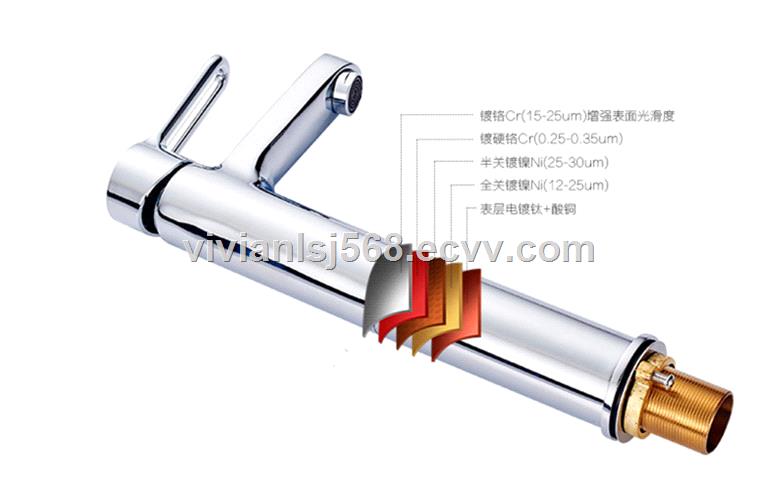 Best sell brass faucet mixer tap kicthen basin sink faucet China factory