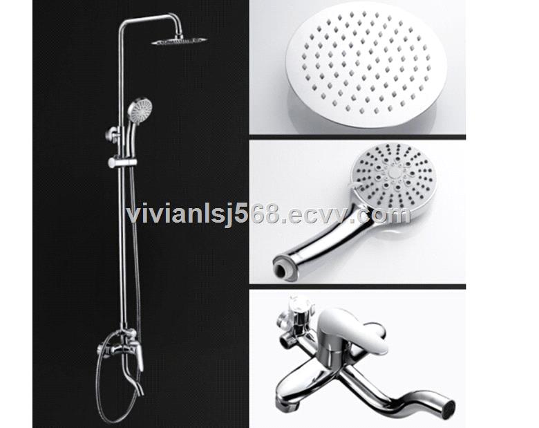 High quality big rainfall bathroom shower set wash toilet sprayer head shower