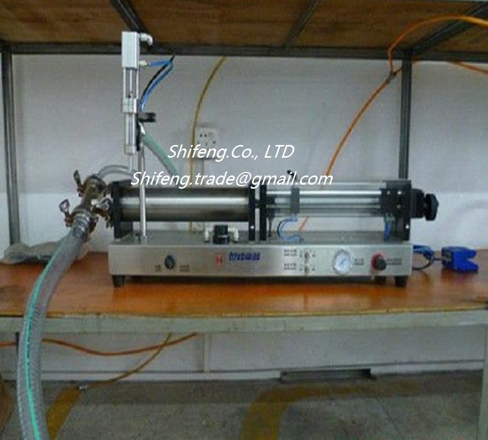 SFGY Explosionproof Type Full Pneumatic Semiautomatic Liquid Drinks Oil Filling Machine Series
