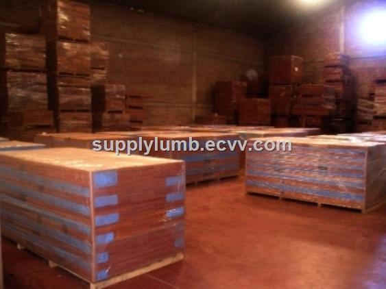 Sell of Tropical hardwoods on Wooden planks