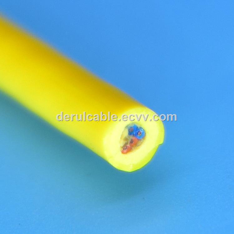 2226AWG two twisted pair undersea robot cable ROV Tether umbilical cable for small ROV