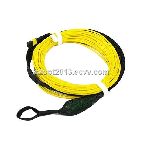 Fiber Optic Patch Cord MPO MTP Singlemode Multimode with pulling eye