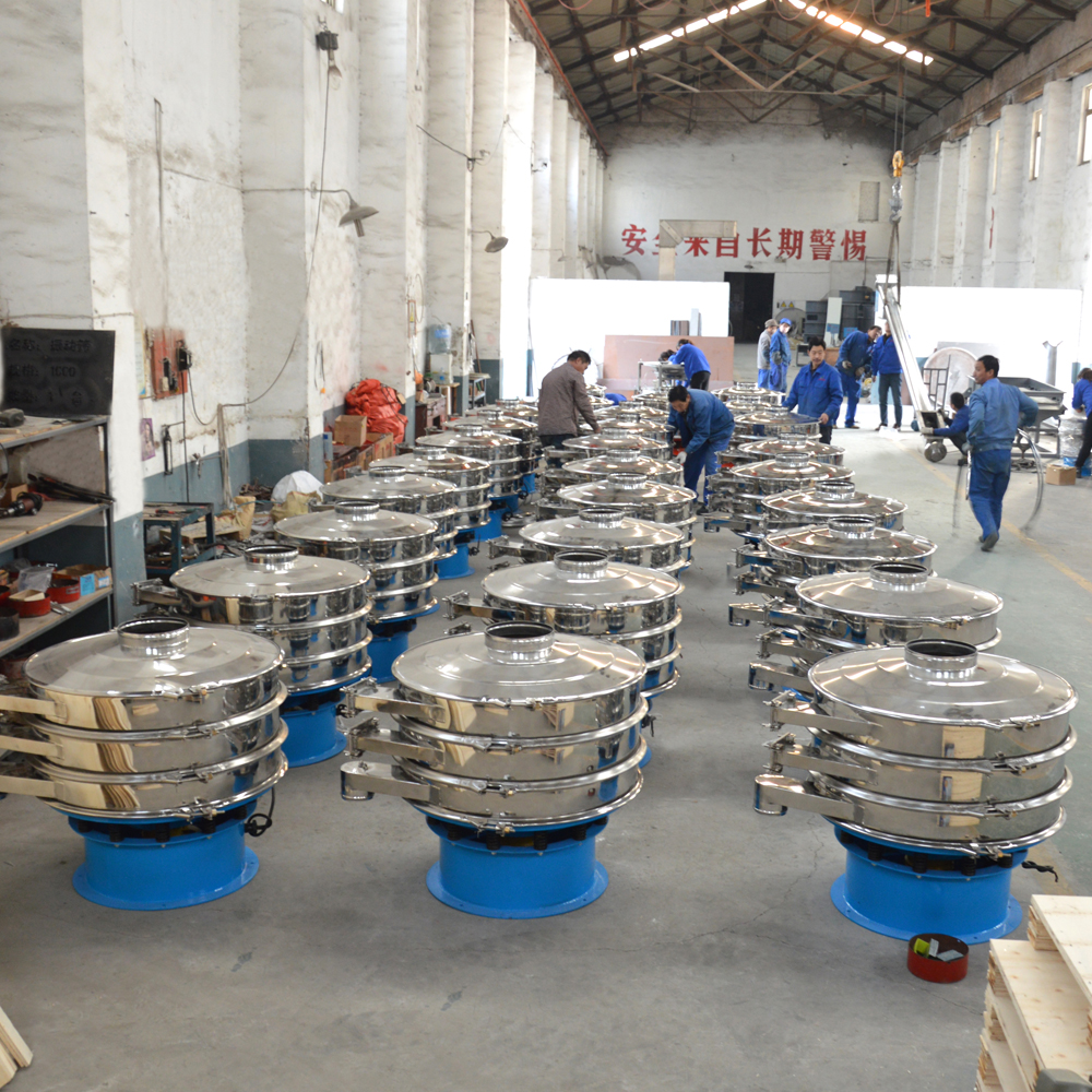 Automatic Stainless Steel Separator Wet Liquid Round Vibrating Sieve Shaker Machine Manufacturers