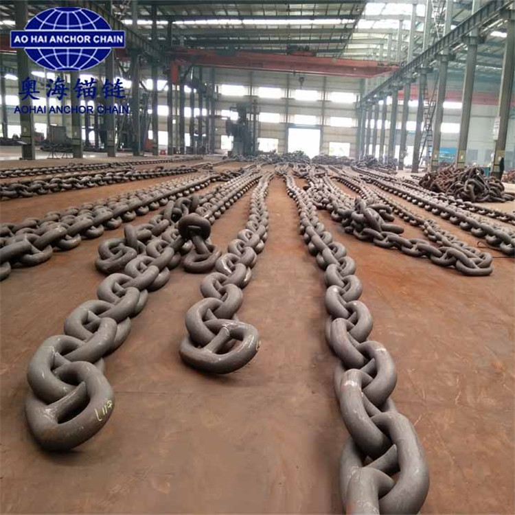 zhoushan largest marine ship anchor chain supplier with ABS CCS LR NK BV certificate and super long warranty