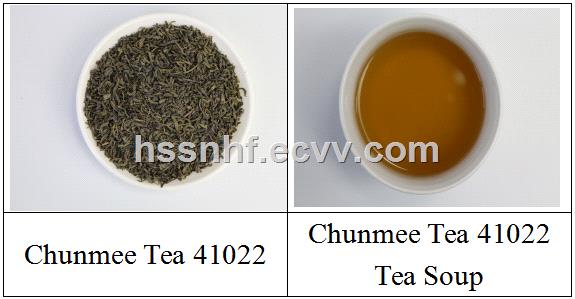 41022 Organic Chunmee green tea leaf