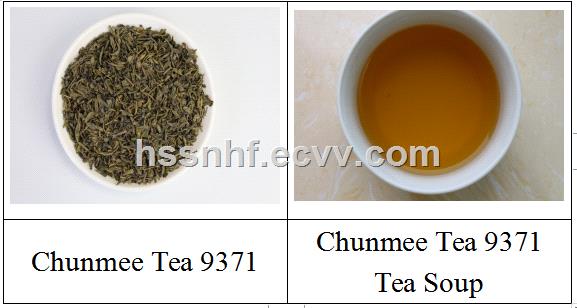 9371 Organic Chunmee green tea leaf