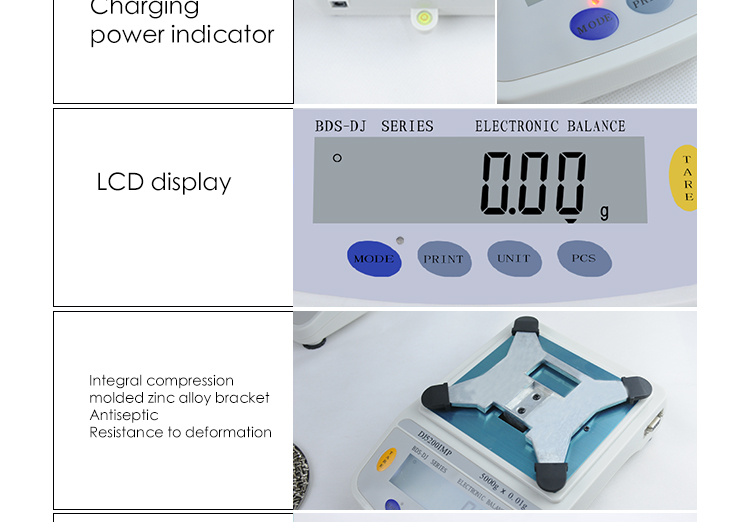 BDSDJ B Electronic Balance Laboratory Analytical Balance Scale Digital Scale