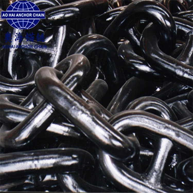 U3 grade 68mm LR certificate studlink anchor chain for sale